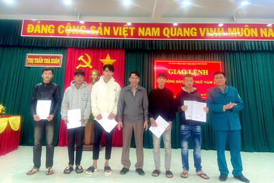 TỔ CHỨC PHÁT LỆNH GỌI CÔNG DÂN NHẬP NGŨ NĂM 2025