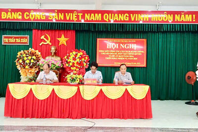 TỔ CHỨC HỘI NGHỊ TỔNG KẾT CÔNG TÁC CẢI CÁCH HÀNH CHÍNH, CHUYỂN ĐỔI SỐ, DÂN VẬN CHÍNH QUYỀN VÀ ĐỀ ÁN 06 NĂM 2024