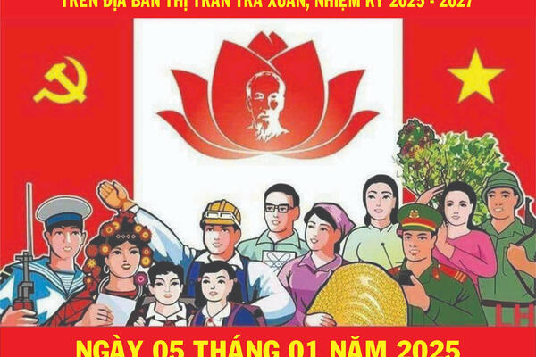 Ngày 05/01/2025 cử tri đại diện hộ gia đình trên toàn địa bàn thị trấn thực hiện quyền và nghĩa vụ của mình tiến hành đi bầu cử Tổ trưởng tổ dân phố nhiệm kỳ 2025-2027!